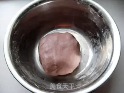 Make red bean cake step 6
