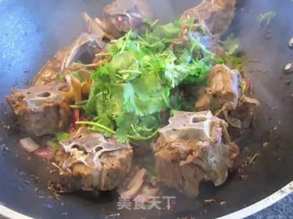 Make Spicy Cumin Sheep Bone step 8