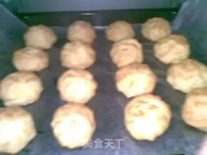 Make cream puffs step 7