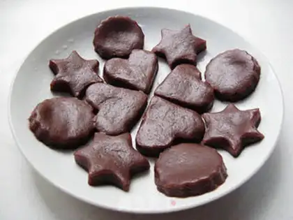 Make red bean cake step 8