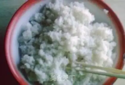 Make rice wine step 1