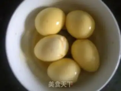 Make Tiger skin egg step 1