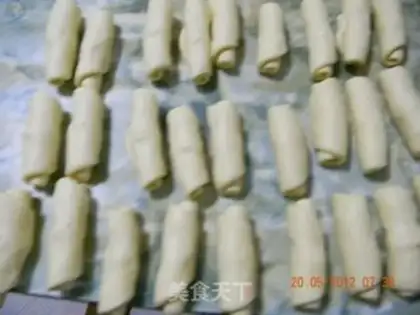 Make Green bean crisp cake step 5