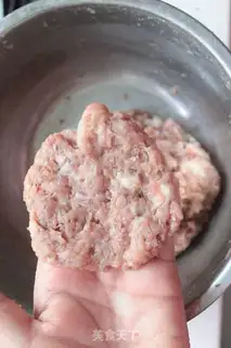 Make pork burger step 5