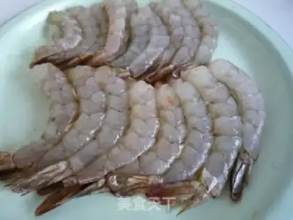Make fried shrimp steak step 1