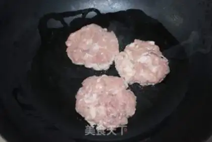 Make pork burger step 6