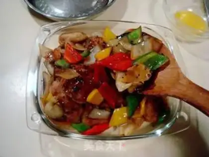 Make Black pepper potato cake step 15