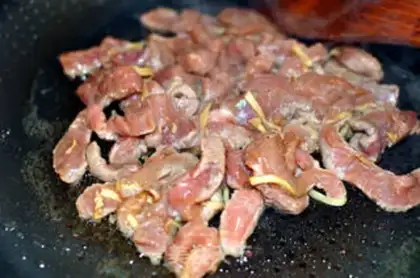Make Celery and beef tenderloin step 4