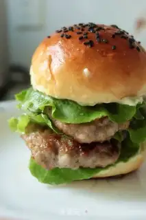 Make pork burger step 9