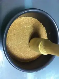 Make Cherry Cheesecake step 2