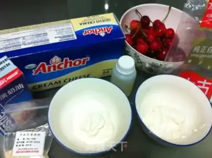 Make Cherry Cheesecake step 3