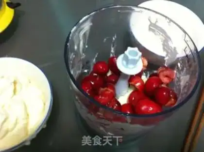 Make Cherry Cheesecake step 4