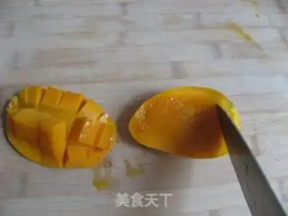 Make mango pudding step 6