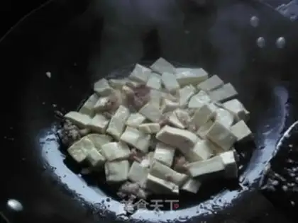 Make Minced pork and tofu step 4