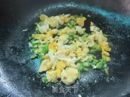 Make stir-fried leftovers step 3