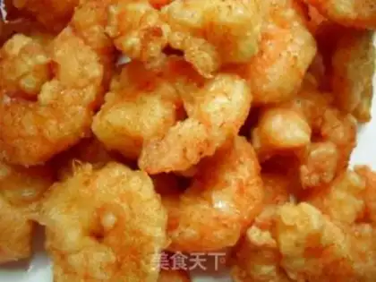 Make Golden shrimp balls step 11