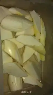 Make Stewed duck with rice bamboo step 4