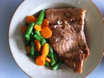 Make Pan-fried salmon step 9
