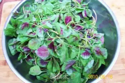 Make Garlic rice amaranth step 0