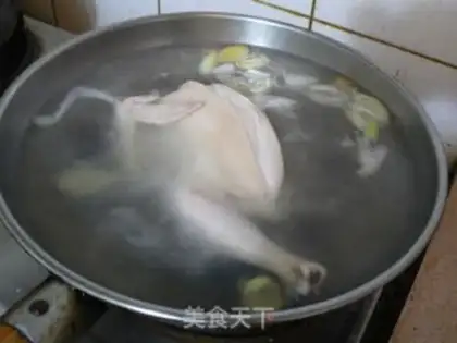 Make Spicy saliva chicken step 4