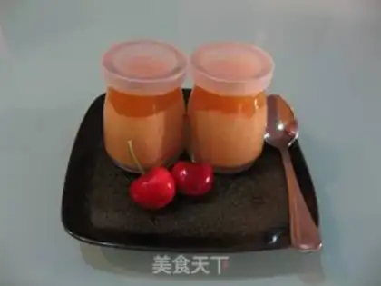 Make mango pudding step 21
