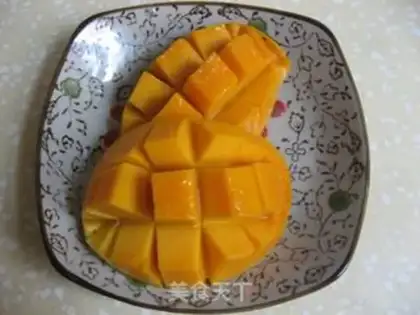 Make Vanilla Mango Ice Cream step 5