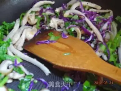 Make fried cake step 3