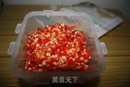Make Chop peppers step 8