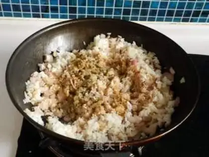 Make Onion fried rice step 7