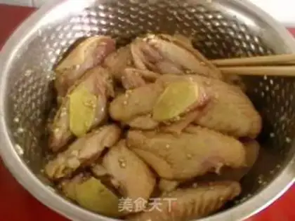 Make grilled chicken wings step 1