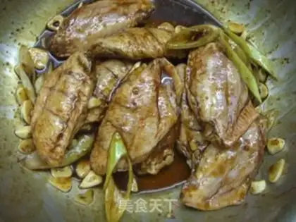 Make Roasted chicken wings with honey sauce step 4