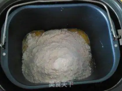 Make Matcha bean paste bread step 1