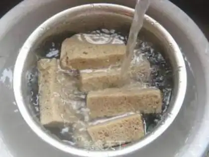 Make Sixi Roast Bran step 1
