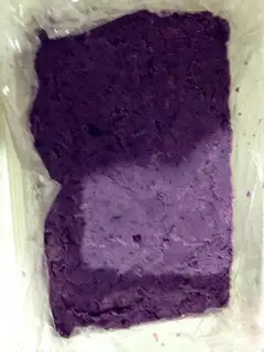 Make Purple sweet potato bean paste cold cake step 5