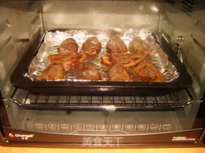 Make Roasted chicken wings with honey sauce step 6