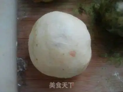 Make Matcha bean paste bread step 5