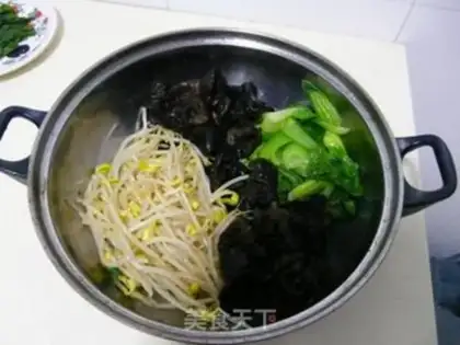 Make boiled pork slices step 3