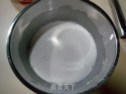 Make Cold shrimp with ice fruit kudzu powder step 1