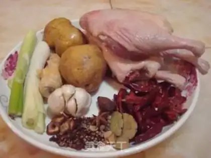 Make spicy duck step 0