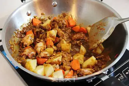 Make Strong curry chicken legs step 13