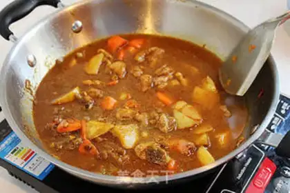 Make Strong curry chicken legs step 14
