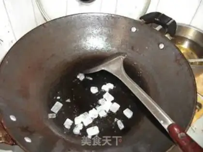 Make Cold shrimp with ice fruit kudzu powder step 4
