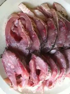 Make smoked fish step 1