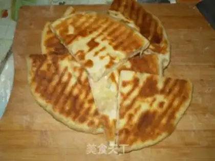 Make Salt and pepper sesame onion pancake step 11