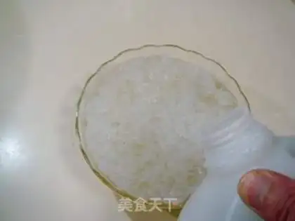 Make Cold shrimp with ice fruit kudzu powder step 10