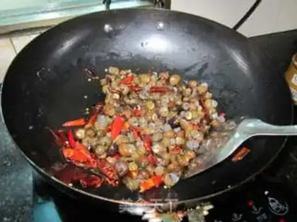 Make Spicy snail step 3