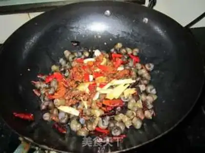 Make Spicy snail step 4