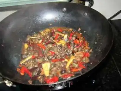 Make Spicy snail step 5