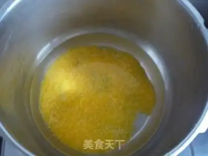 Make Corn residue and pumpkin porridge step 4