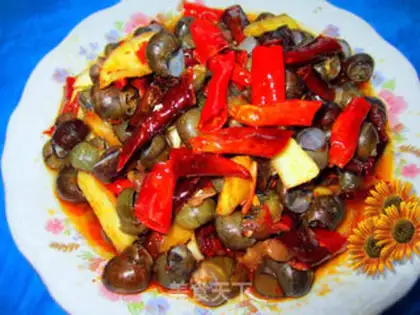 Make Spicy snail step 6